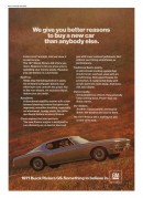 1971 Buick Riviera GS Sales Brochure