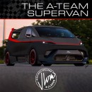 The A-Team Ford Pro Electric SuperVan Transit rendering by jlord8