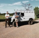 The Aerover is a modern Frankenstein of two iconic traveler vehicles: a Land Rover Defender and an Airstream