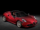 2 Alfa Romeo 4C Spider 33 Stradale Tributo