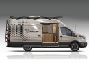 The Cross Cabin concept is a new type of vehicle for the digital nomad of today