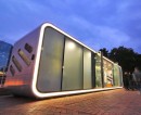 The Alpod concept home is a modular, mobile, smart home designed for a possible 2050