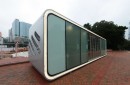 The Alpod concept home is a modular, mobile, smart home designed for a possible 2050