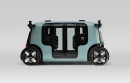 The Zoox robotaxi has very small footprint and massive battery, wrapped up in a very cute package