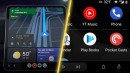 New and old: weather information on Android Auto