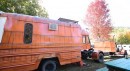 Rat-Rod Bus Conversion Mobile Home Airbrushed Patina