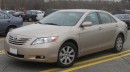 Beige is considered one of the most boring colors for cars and it fits this Toyota Camry well