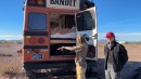 The "Bandit" Is a School Bus Transformed Into a Snug, Western-Themed Tiny Home on Wheels