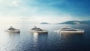 Beach Superyacht Concepts by Sinot Yacht Architecture & Design