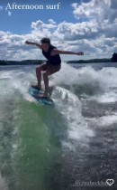 Cruz Beckham Surfboarding