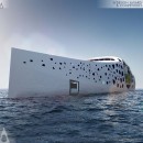 The bolla superyacht is the materialization of a bubble about to burst