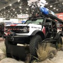 Ford Bronco Extreme Beach/Extreme Sports Support at 2022 SEMA Show