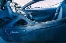 The Bugatti Centodieci interior takes 16 weeks to build
