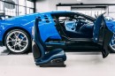 The Bugatti Centodieci interior takes 16 weeks to build