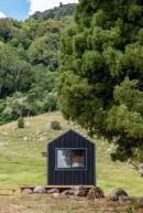 The Buster tiny is the perfect woodland retreat, off-grid, minimalist and cozy