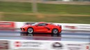 C8 Chevrolet Corvette hp and quarter-mile drag racing wars between Hartford and FuelTech