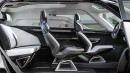 Porsche details the interior of the Renndienst concept van: luxurious, comfortable, smart and still purely Porsche