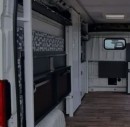 The Cailly Camper kit turns a work van into a mobile vacation home in just 5 minutes with zero tools