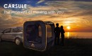 Carsule pop-up cabin adds more sheltered space, makes camping more comfortable