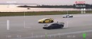 NIO EP9 "drag race" vs Lamborghini Aventador SVJ and Koenigsegg Agera R