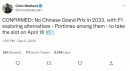 Chinese GP Out of 2023 Calendar, Portimao Replacement Rumors