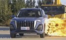 The Hongqi HS5 seems to be a fortress on wheels