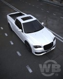 Chrysler 300 Coupe Utility CGI to reality by wb.artist20