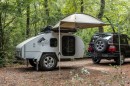 Classic Teardrop Camper With Awning (Off-Road)