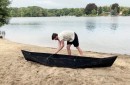 The CLR Kayak takes under 2 minutes to assemble, is incredibly light to carry