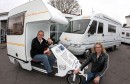In 2013, Andy Saunders created the world's smallest camper, the Pedal-Bedzz aka the Cramper Van