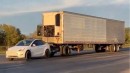 Tesla Model Y pulls trailer