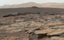 Martian Surface as Seen by the Curiosity Rover