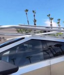 This Tesla Cybertruck got roof racks