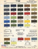 1972 Dodge color palette