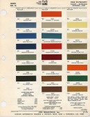 1969 Plymouth color palette