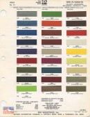1970 Plymouth color palette