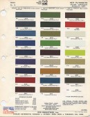 1971 Plymouth color palette