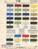 1973 Plymouth color palette
