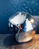 The Disco Ball Helmet is a very jazzy spin on a professional motorcycle helmet