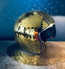 The Disco Ball Helmet is a very jazzy spin on a professional motorcycle helmet