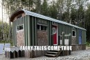 The Dragons Nest is an off-grid DIY tiny home inspired by Vardo wagons