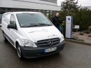 Reiner Ullmann With The Mercedes-Benz Vito E-Cell
