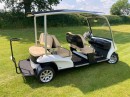 The Queen Mobile: a bespoke Garia electric golf cart used by the late Queen Elizabeth on one of her final public appearances in 2022