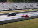 2009 Pontiac G8 GXP vs 1971 Plymouth Cuda drag race