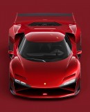 Ferrari F40 rendering
