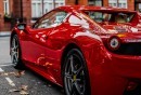 Red Ferraris have come to be associated with men's mid-life crisis
