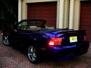 Eminem's Purple Ford Mustang Convertible