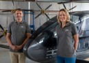 AMSL Aero Founders Andrew Moore and Siobhan Lyndon