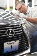 The First-Ever Lexus Made in the US Rolled off the Production Line in Kentucky