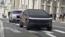 The Tesla Cybertruck in Monaco
